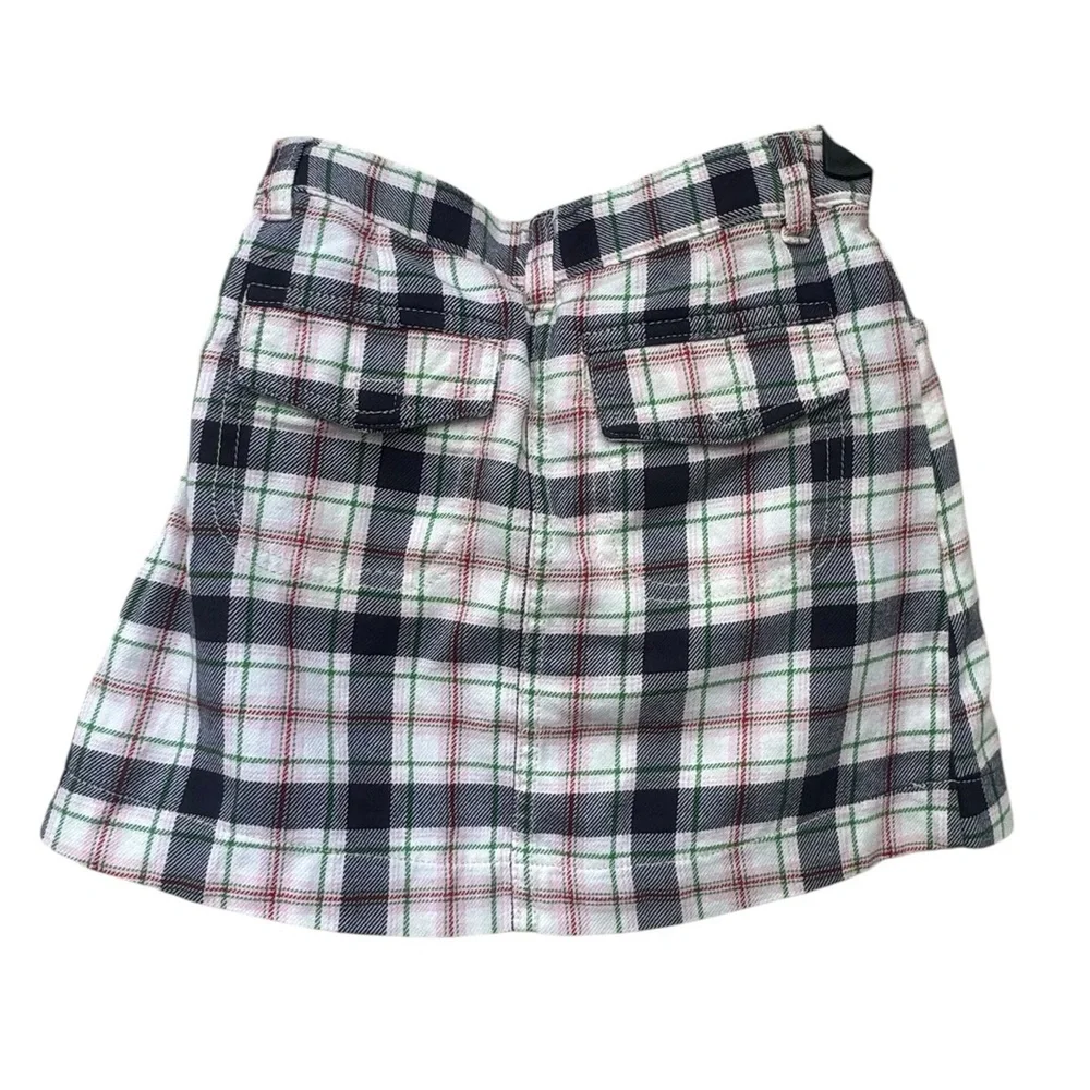 Gymboree Plaid Skirt with Shorts & Pockets size 6